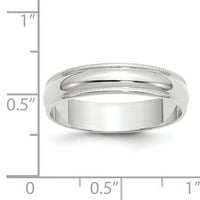 Polukružni prsten od najfinijeg zlata od 10 karata, veličina 10,5
