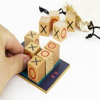 Profesor Puzzle - radionica drvenih igara Tic-Tac-Toe