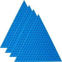 Veliki briksi 12,5 12,5 sklopivi trokuti u plavoj boji, 4 pakiranja