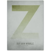 Zaštitni znak likovne umjetnosti Rip Van Vinkle, ulje na platnu Christiana Jacksona