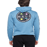 Maui i sinovi muški kolačići logotip fleece hoodie, veličine s-2xl
