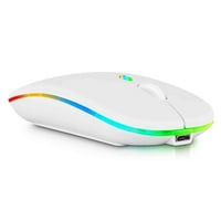 Miš od 2,4 GHz, punjivi bežični LED miš za mn103, također kompatibilan s televizorom, prijenosnim računalom MNN, tablet računalom