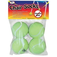 Čarape za stolice s olovkom, žuta, količina