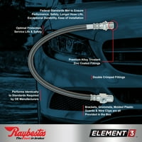 Raybestos Element kočni crijevo, BH odgovara odabiru: Porsche 911