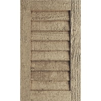 Ekena Millwork 20 W 33 h Timbertane grubo pilana vertikalna fau drva nefunkcionalni otvor za zabat, primirja