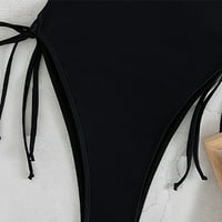 Ženski seksi jednobojni kupaći kostimi kupaći kostimi visokog struka kupaći kostimi za kontrolu trbuha kupaći kostimi za žene večernji