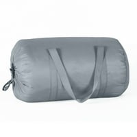 DreamLab ponderirana pokrivačka vreća s naramenicama, siva