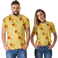Vinnie Pooh majica, Majice kratkih rukava za mlade s grafičkim printom Vinnie Pooh, odjeća za roditelje i djecu