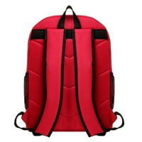 -Cliffs unise klasični veliki školski ruksak crveni
