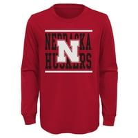 Majica za dječake sa Sveučilišta Nebraska 4-inčni 9-inčni 4-inčni 14 16