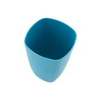 Baza-kvadratna plastična čaša tirkizne boje, 18 unci