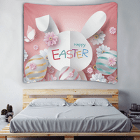Dekorativni zidni dekor uskrsnog zeca za vašu sobu tapiserije za dnevnu sobu spavaće sobe