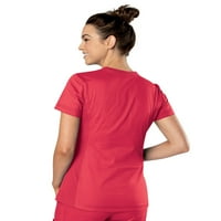 Landau cijeli dan prilagođeni fit Comfort Stretch Stretch Scrub Scrub Top za žene 4164