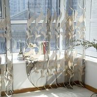 Zavjese od pšenice prozirna zavjesa til tretman prozora veo draperija tkanina s baldahinom