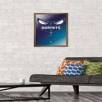 Charlotte Hornets - zidni poster s logotipom, 14.725 22.375