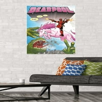 Comics of comics-Deadpool - zidni Poster jednoroga, 22.375 34