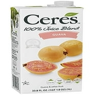 CERES SVE PRIRODNE ČISTO ČLJIVNI sok, guava - bez glutena, bogat vitaminom C, bez dodanog šećera ili konzervansa, bez kolesterola