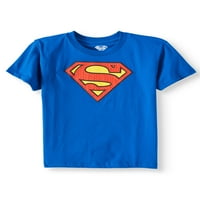 Comics Superman logotip s HD tintom majicom kratkih rukava
