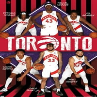Toronto Raptors - zidni poster tima, 22.375 34