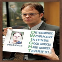 Ured - Dwight Schrute - Zidni plakat karakteristika s push igle, 14.725 22.375