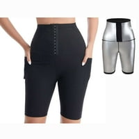 Sportske kratke hlače za žene visokog struka, trener za saunu, hlače za mršavljenje bedara