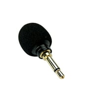 Mini mikrofon prijenosni prijenosni stereo ugrađeni mikrofon za jednu veličinu u crnoj boji