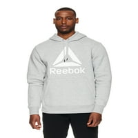 Reebok muški delta logotip flece hoodie, veličina s-xl