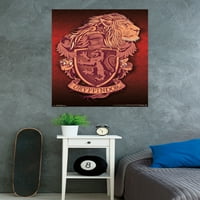 Čarobni svijet: Hari Potter - zidni plakat s grbom Griffindora u obliku lava, 22.375 34