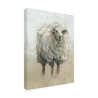 Ethan Harper 'Fluffy Sheep II' platno umjetnost