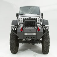 Fab Fours JK07-D1852 - Pogodno za prednji branik Osveta 07 - Pogodno za Wrangler odaberite: 2015 - JEEP WRANGLER UNLIMITED, 2012