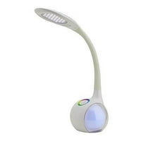 Elegantoss Smart Touch LED RGB stol i lampica za raspoloženje s razinom kontrole dodira, fleksibilni vrat, baza s višebojnim svjetlom