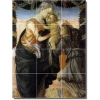 Freska od keramičkih pločica-vjerska slika Sandra Botticellija 96,36 SH 48 V pomoću keramičkih pločica