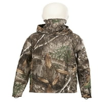 RealTree Edge Youth Performance Pulover Hoodie s vratama za vrat, s