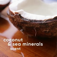7 oz opuštajuća krema za brijanje s mirisom kokosa za žene