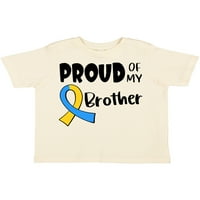Amb ponosan što je moj brat svjestan sindroma dolje, poklon majica za dječaka ili djevojčicu mlađe dobi