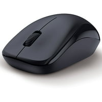 Bežični miš, u mirnoj crnoj boji