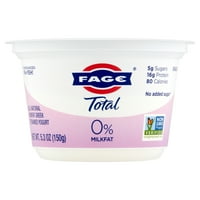 Ukupno 0% MILLFAT SVE PRIRODNI NONEFAT GRIK JOGURT, 5. OZ