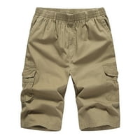 Muške kratke hlače za vježbanje muške Ležerne obične hlače s džepovima na otvorenom Radne hlače za plažu teretne kratke hlače hlače