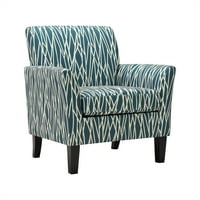 Homesvale Moderna fotelje, plavi geometrijski tisak