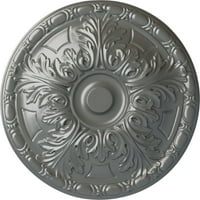 Stropni medaljon od 9 4 5 8, ručno oslikan srebrom