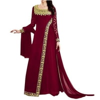 Vintage haljina za žene, Ženska Srednjovjekovna nošnja, retro renesansna Ženska haljina, crvena