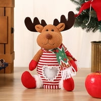 * Božićni slatkiš štap Djed Mraz kontejner za slatkiše torba za pohranu čokolade Božićni stolni ukras poklon vrećica za Badnjak