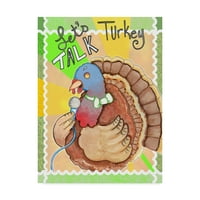Zaštitni znak likovna umjetnost 'Talking Turkey' Canvas Art od Valarie Wade