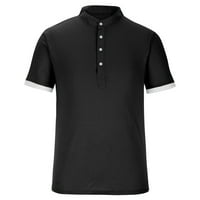 ; / Plus size popularna ljetna obična majica za slobodno vrijeme široka bluza kratkih rukava ležerna modna muška majica s okruglim