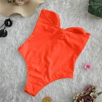 Jedan kupaći kostim za žene modni push - up Tankini Setovi Plus veličina bikini kupaći kostim za plažu