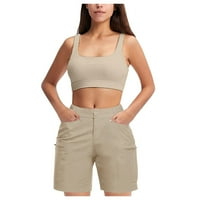 Ženske ljetne kratke hlače za aktivnosti na otvorenom, planinarenje, golf s džepovima, kratke hlače