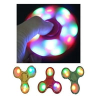 Metalic LED šarena duga svijetla igračke za fidget spinner za djecu i odrasle - nasumične boje pakiranje