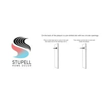 Stupell Industries intrigantni Dalmatian Mi Pseći pasmine Portret za kućne ljubimce dizajnirao Grace Popp