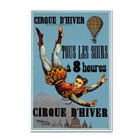 Zaštitni znak likovna umjetnost 'cirkus 3' platna umjetnost by vintage lavoie