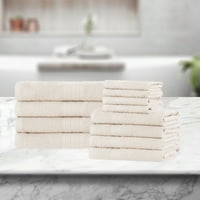 12-dijelni set ručnika za kupanje od održivog pamuka od 12 komada